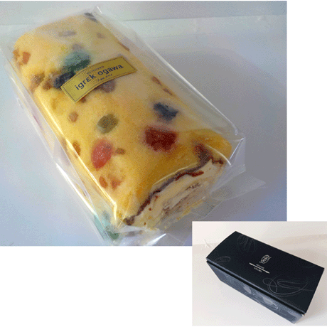 街角百貨店】 フルーツロールケーキ２本入り